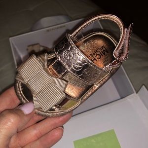 Michael Kors Rose Gold Sandals Brand New in Box